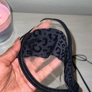 GOD SAVE QUEENS LEOPARD LOU BIKINI TOP (SM)